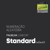 PACOTE • PALMILHA INFANTIL COMFORT STANDARD CLÁSSICA COM COBERTURA EVAPOD • PONTA ESTOQUE