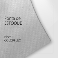 PLACA RESINA COLORFLUX BRANCA 1,6MM 890X410MM • PONTA ESTOQUE 