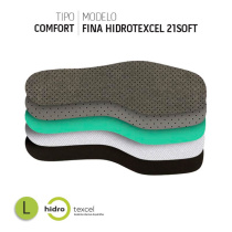 PALMILHA COMFORT FINA LARGA EVAPOD21 SOFT COM COBERTURA HIDROTEXCEL 