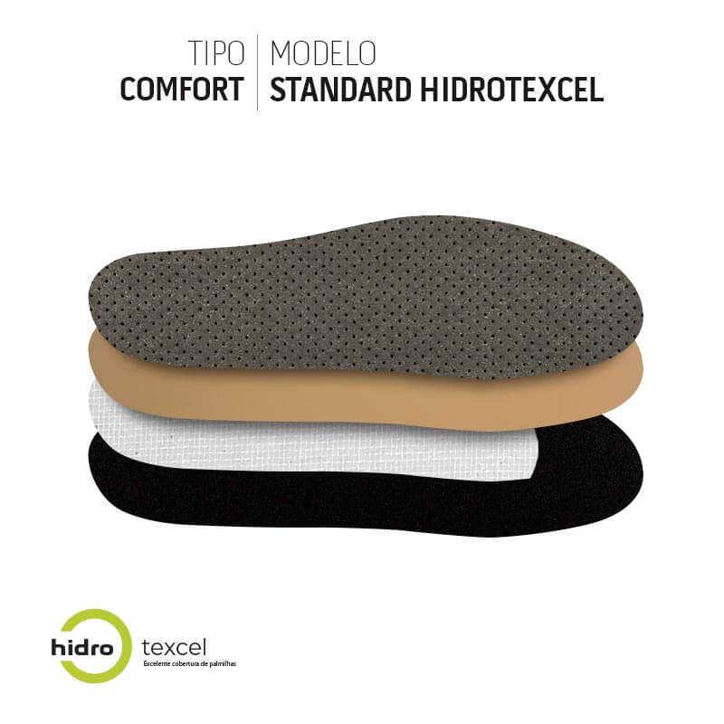 PALMILHA COMFORT STANDARD COM COBERTURA HIDROTEXCEL 