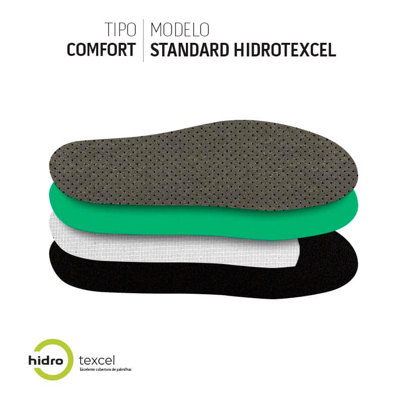 PALMILHA COMFORT STANDARD COM COBERTURA HIDROTEXCEL 